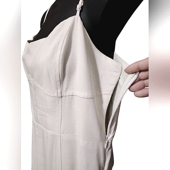 Dynamite | NWOT | White Spaghetti Strap Maxi Dress - Picture 10 of 10